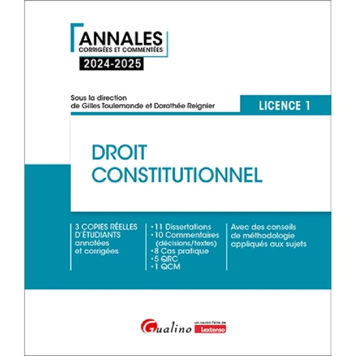 Droit constitutionnel : licence 1 : 2024-2025