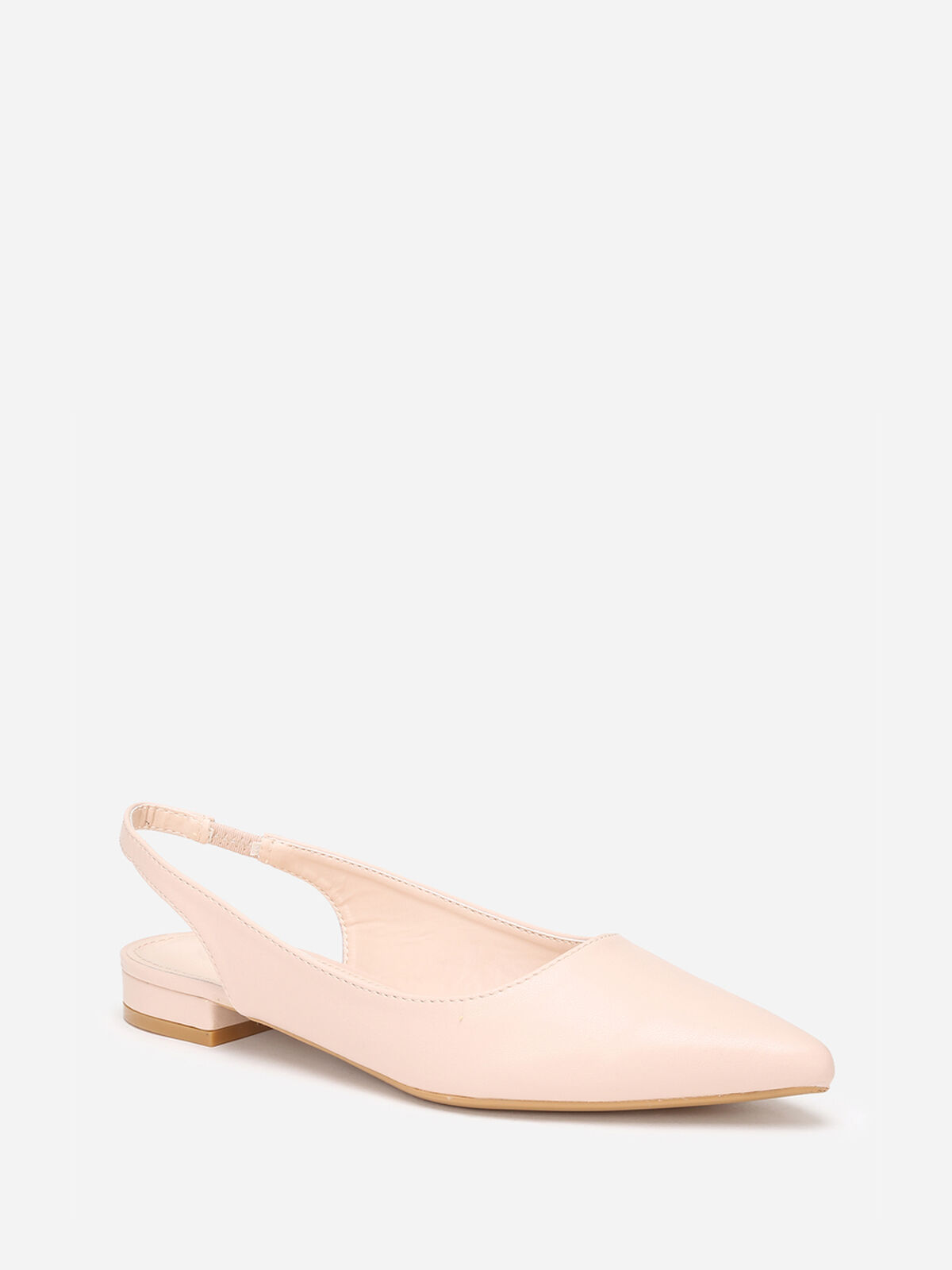 Ballerines ou à bout pointu- Beige