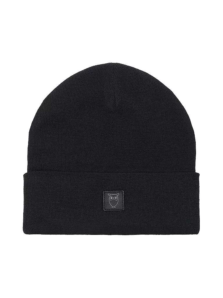 KNOWLEDGE COTTON APPAREL Mütze - Haube schwarz