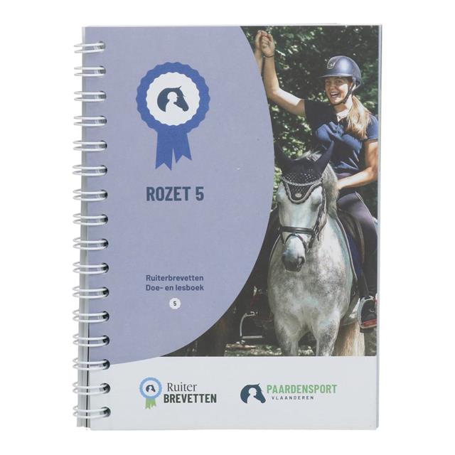 Ruiterbrevetten Boek Rozet 5