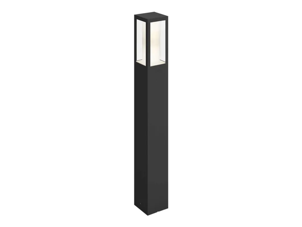 Philips Hue Impress - Pedestallys - LED-lyspære - 8 W - klasse A - sort