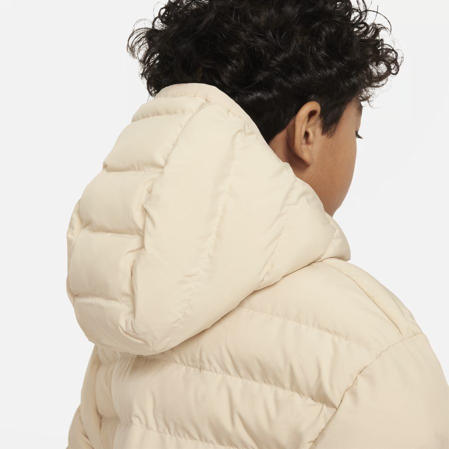 Nike Manteau d'Hiver NSW synthetic-fill - Sanddrift/Blanc Enfant