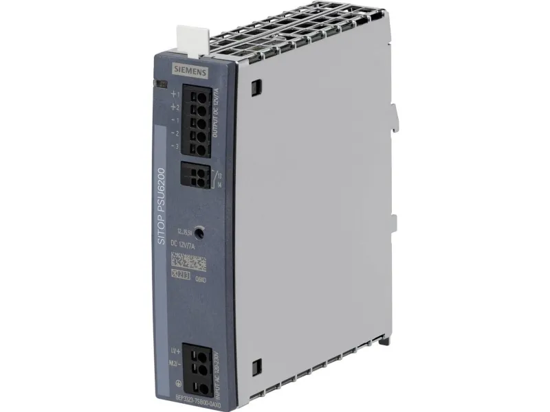 Siemens 6EP33237SB000AX0 Strømstik/strømforsyning 12 V 7 A 84 W Antal udgange:1 x Indhold 1 stk