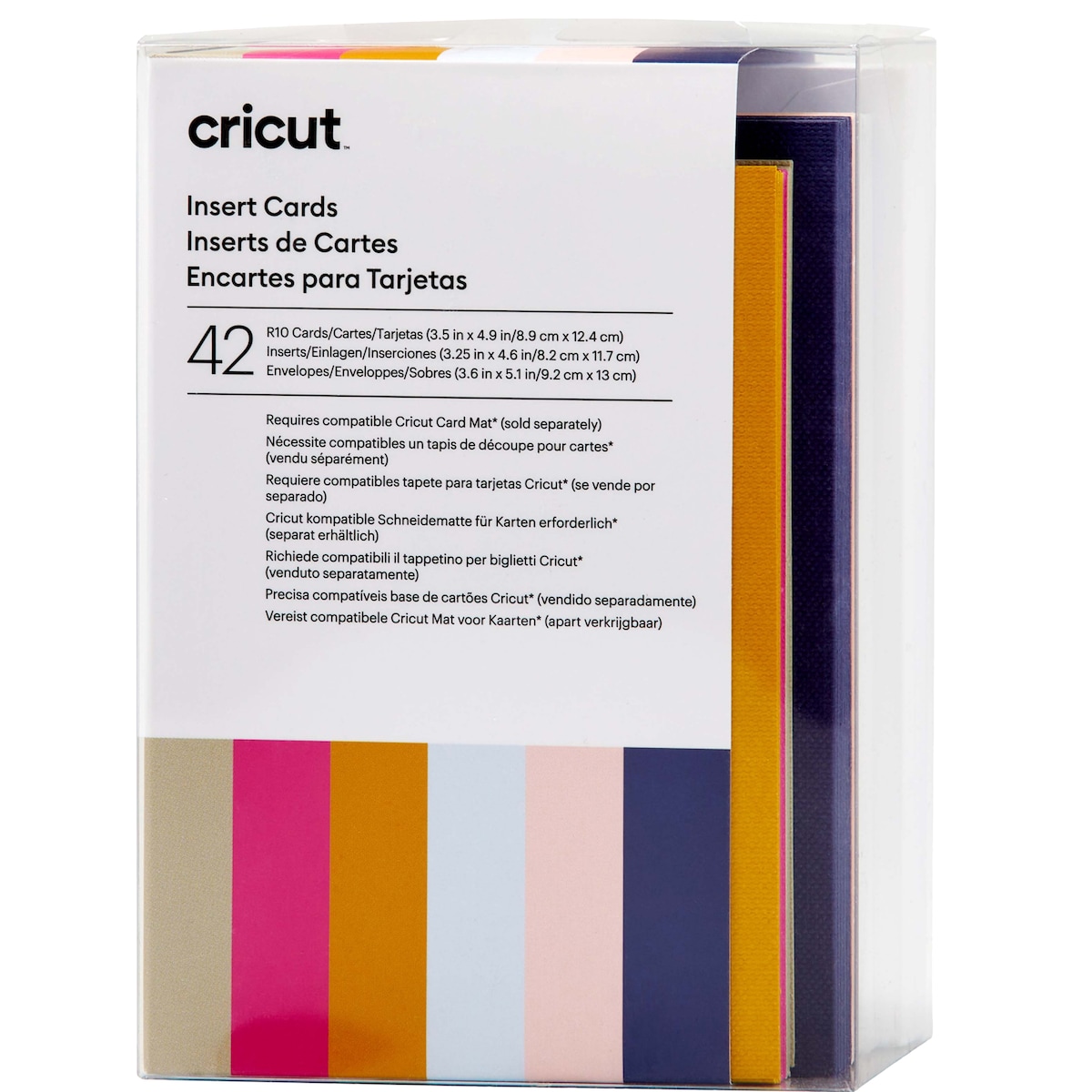 Cricut innleggskort 42-pakk (Sensei)