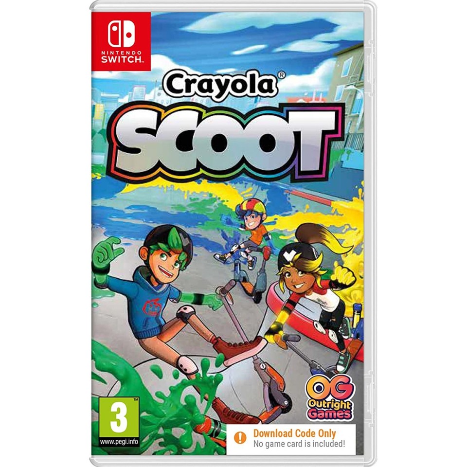 Crayola Scoot ( Code in a box)- Nintendo Switch