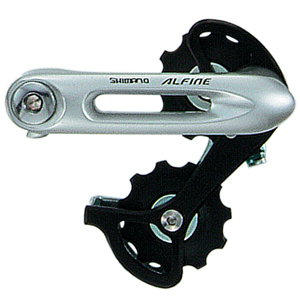 Shimano Alfine Kædestrammer sølv med to pulley
