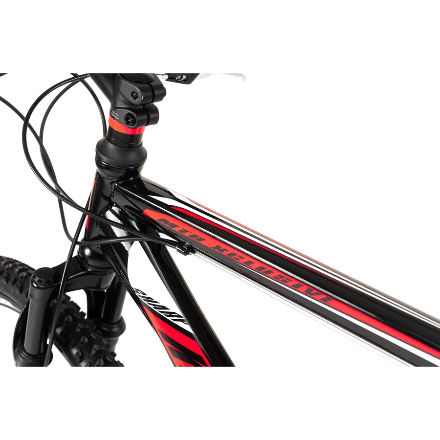 KS Cycling Mountainbike Hardtail 26 Zoll Sharp schwarz-rot