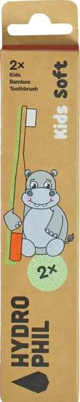 Kids tandenborstel bamboe soft