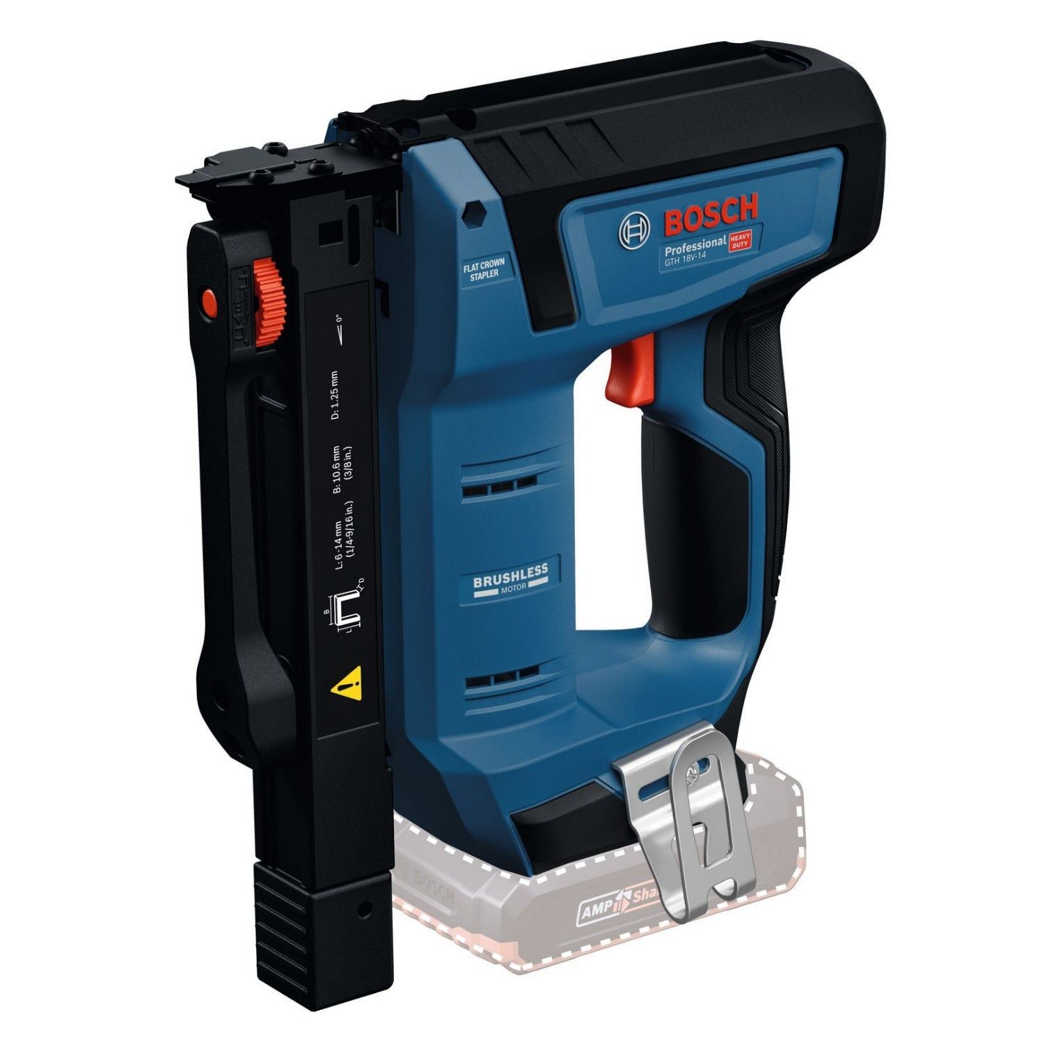 Bosch Professional GTH 18V-14 Accu niettacker 6-14mm 18V Basic Body in L-Boxx - 0601482801