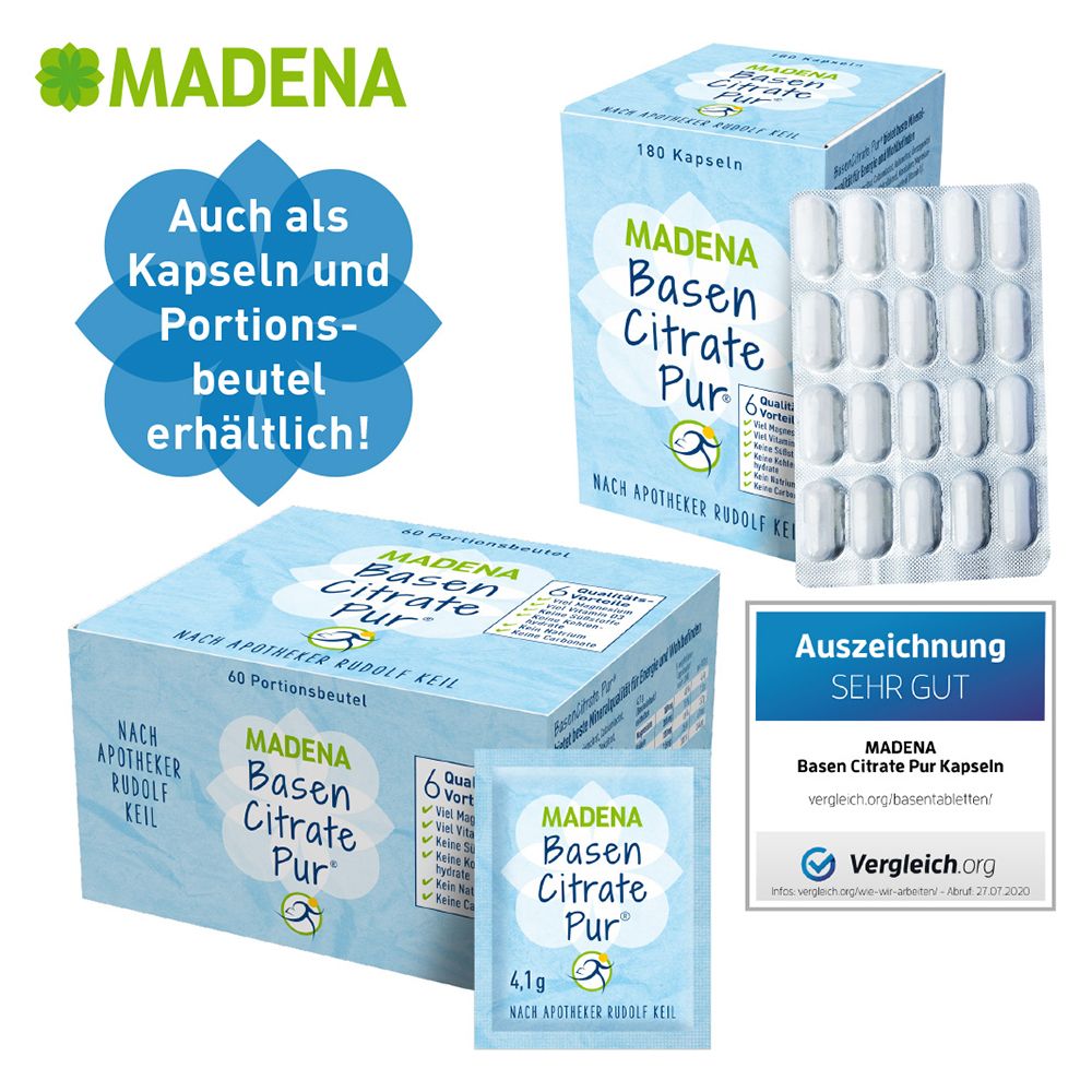 Basen Citrate Pur® Nach Apotheker Rudolf Keil