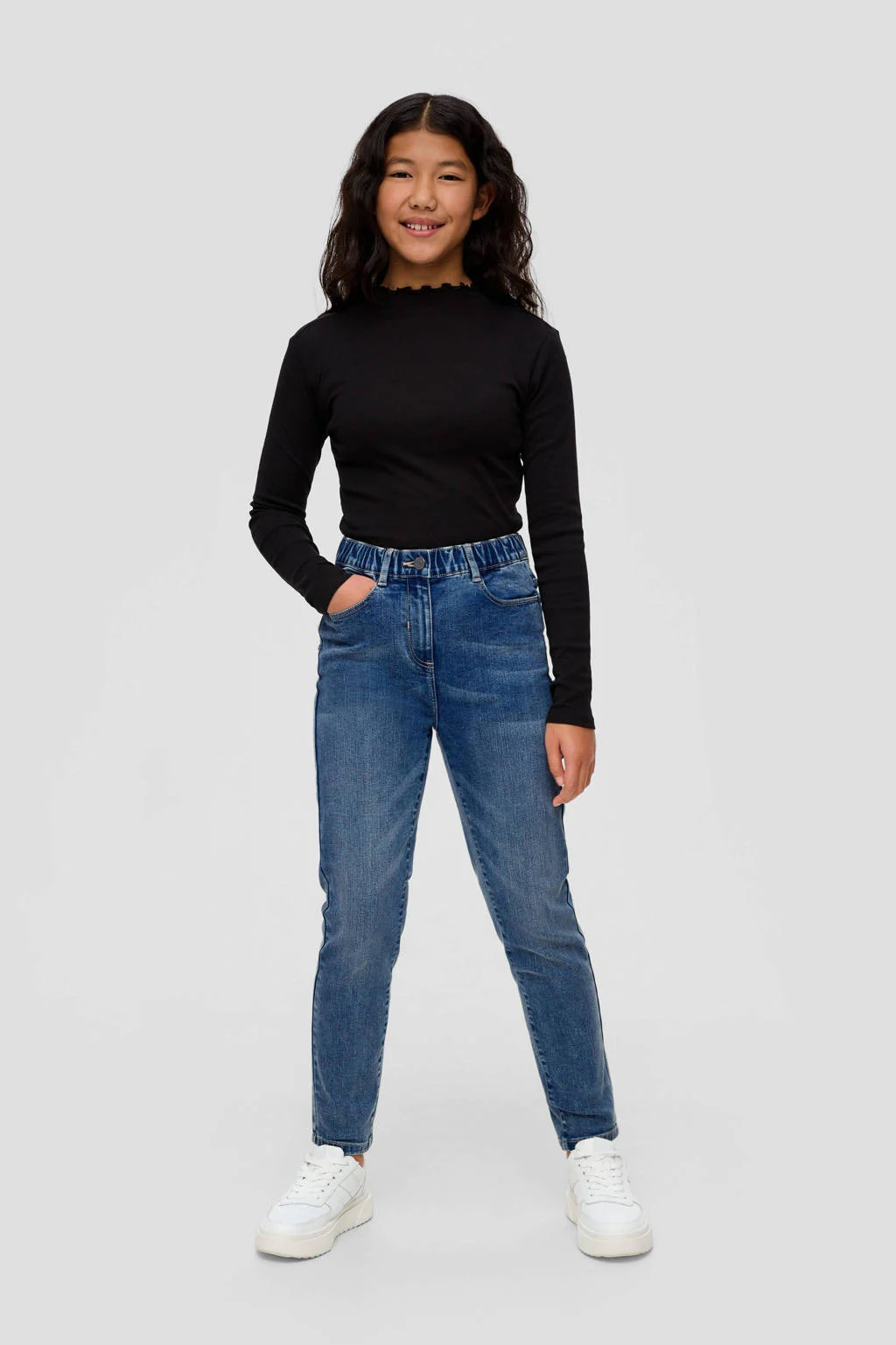 s.Oliver balloon jeans blauw