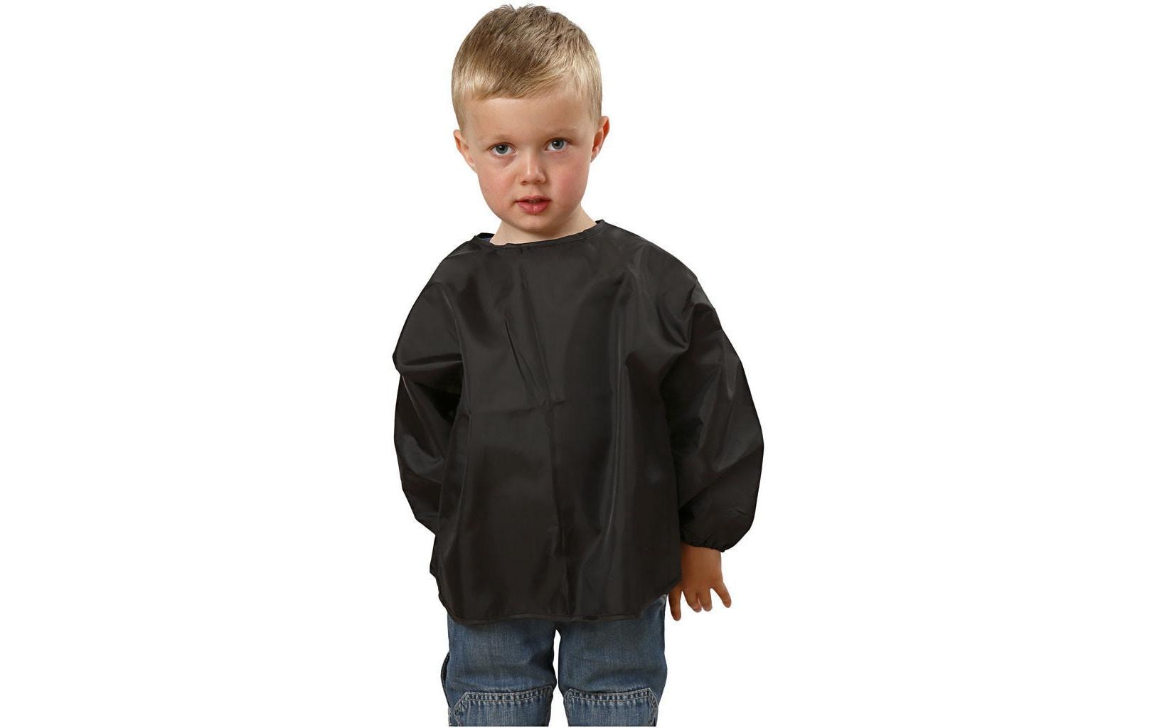Malschürze für Kinder 37 cm SchwarzMalschürze
