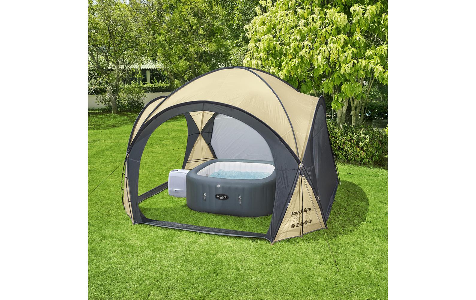 Abdeckung Lay-Z-Spa Dome, 3.9 x 3.9 x 2.55 m<br>Spa Pavillon