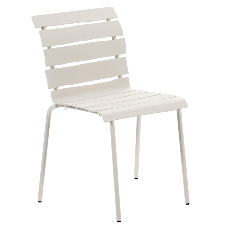 Valerie Objects Aligned tuinstoel off white