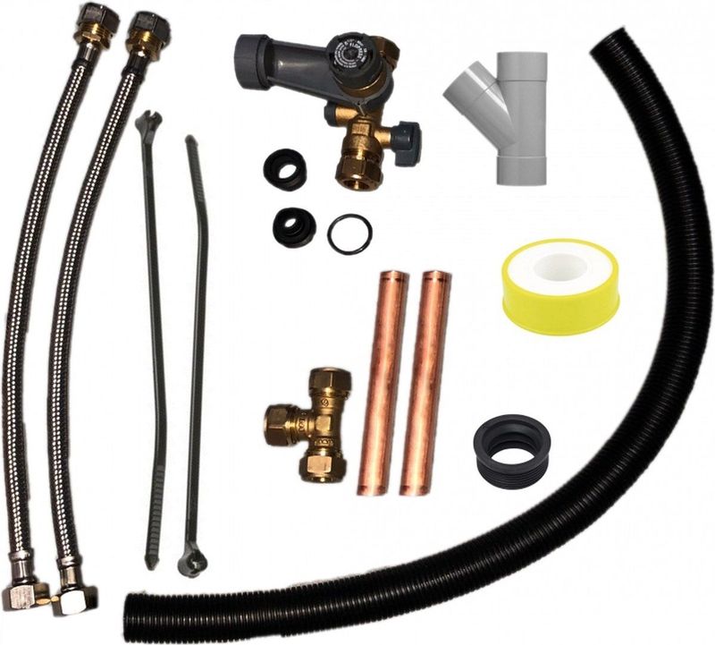 Complete installatie-set keukenboiler 15mm