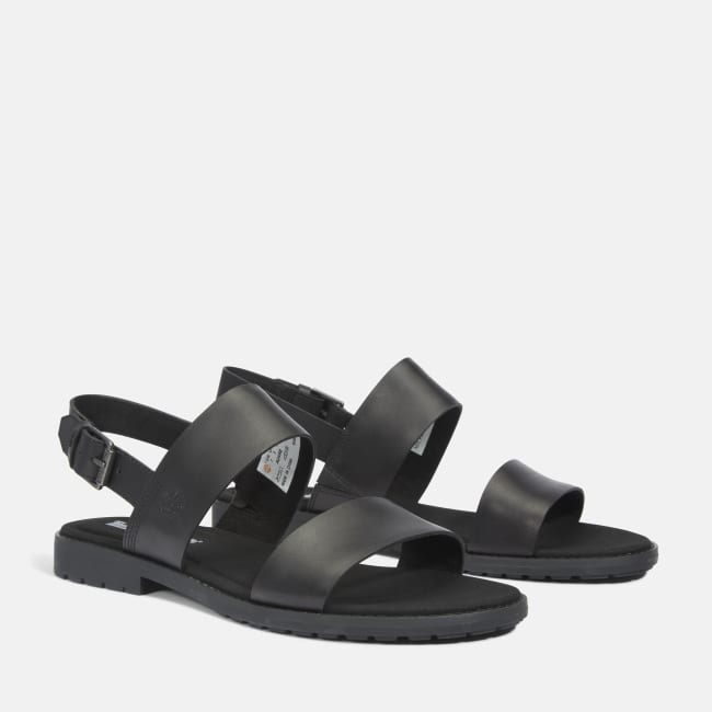 Sandalo a Doppia Fascia Chicago Riverside da                Donna in colore nero