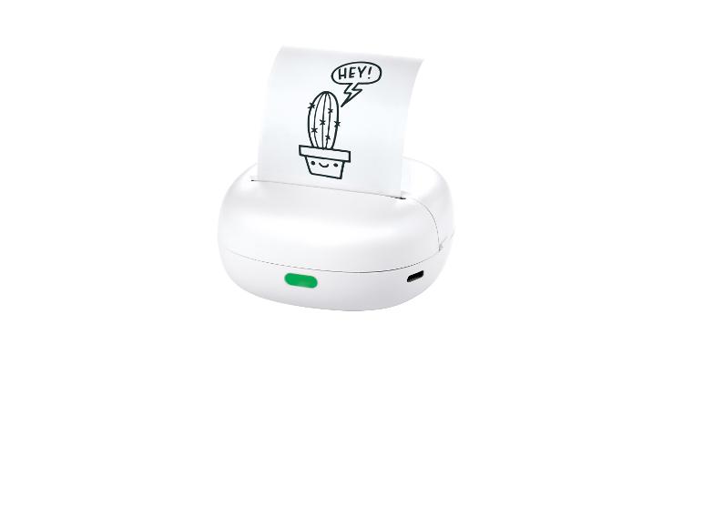 Mini printer met 3 rollen printpapier