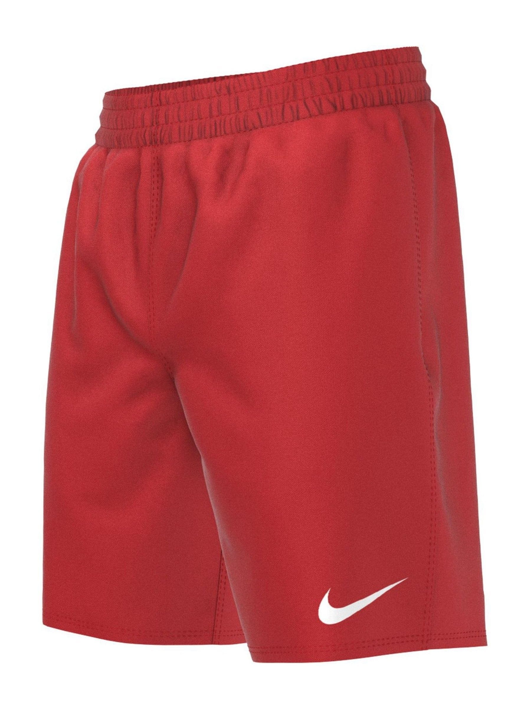Rood - Nike Essential volley-zwemshort