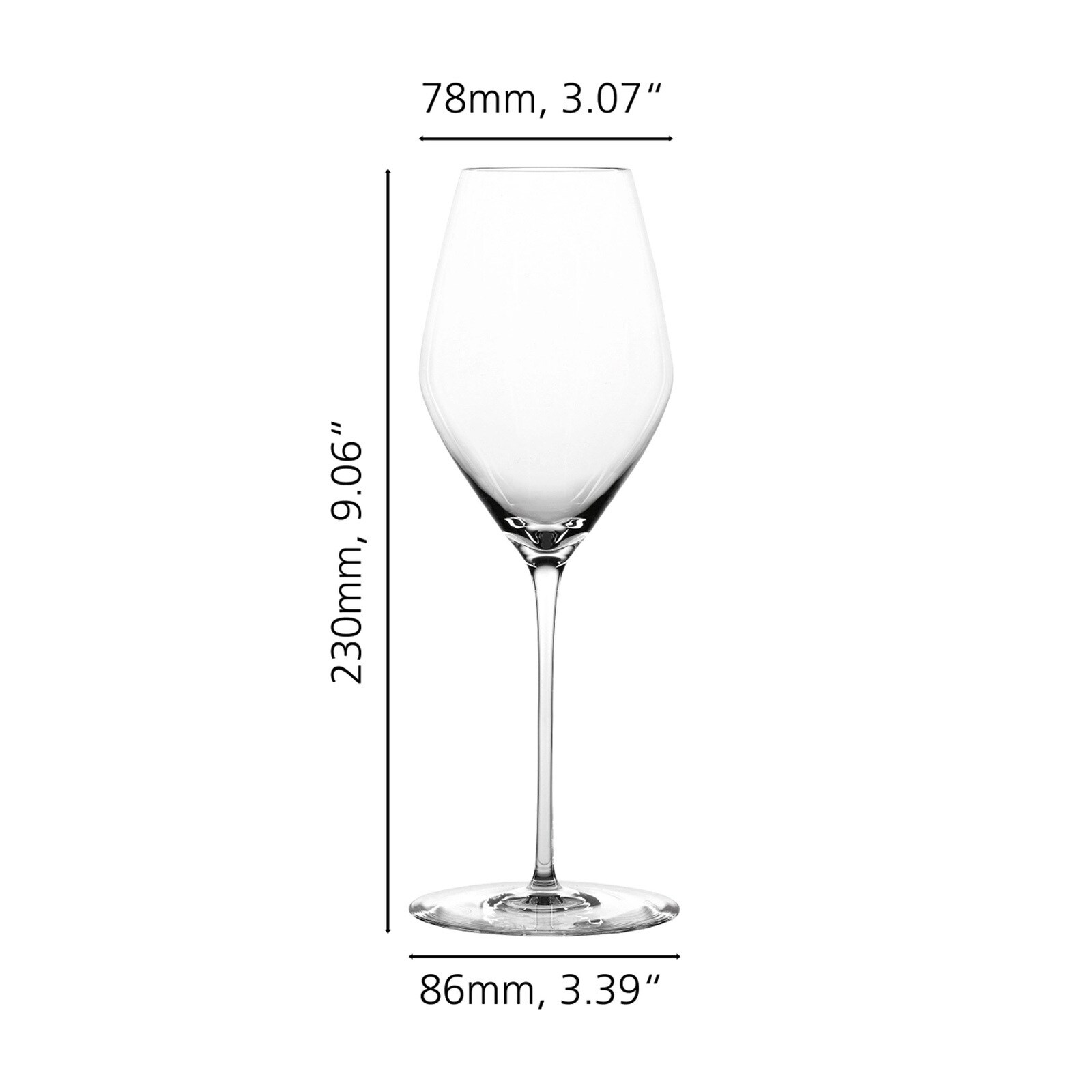 Spiegelau Champagnergläser Hi-Lite 347 ml 6er Set