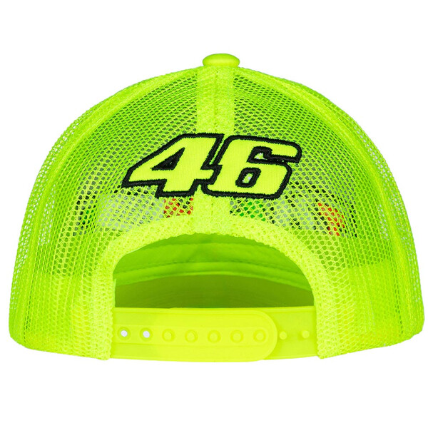 VR46 - Casquette enfant The Doc Jaune fluo / Noir
