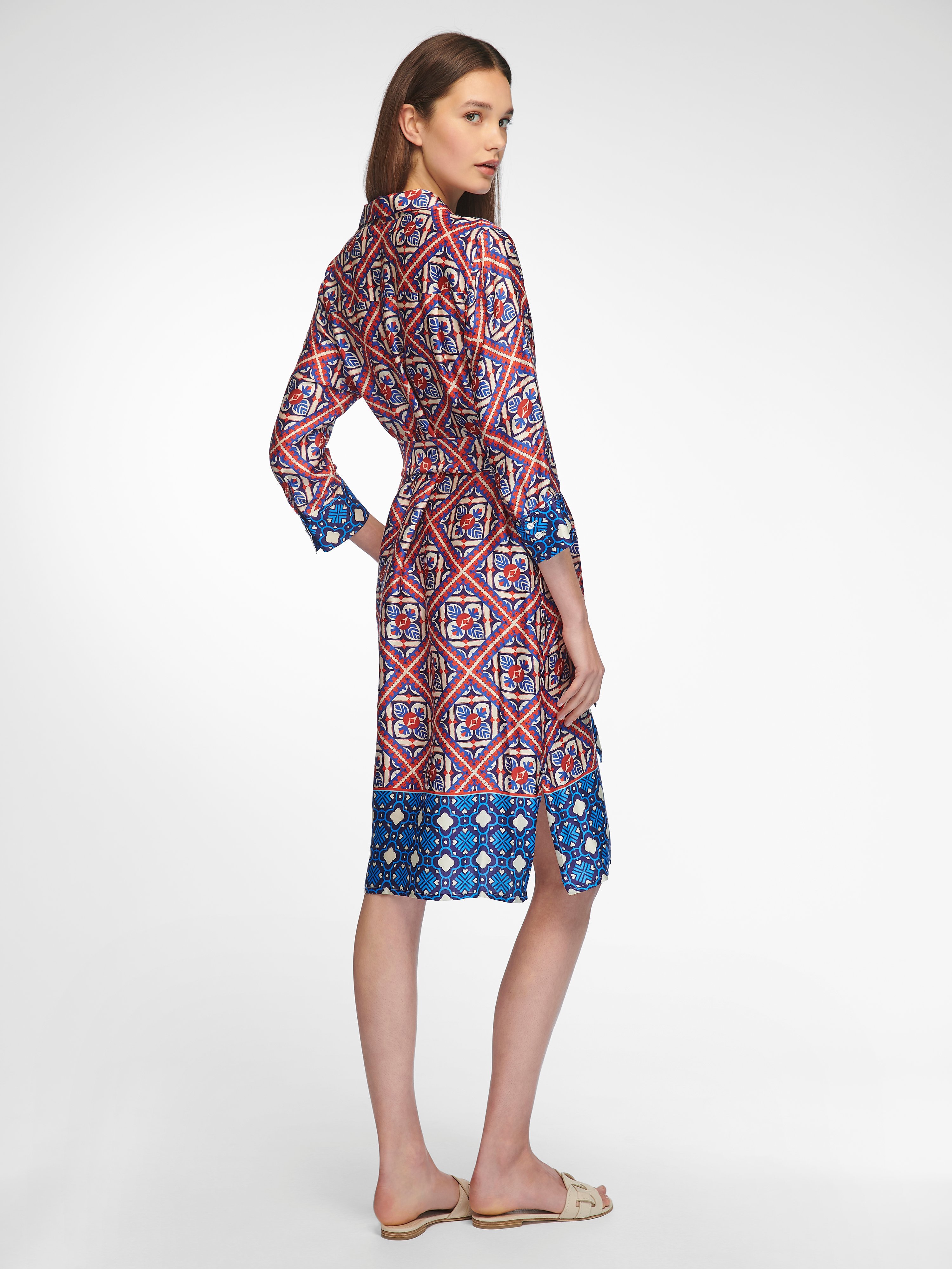 Kleid mit 3/4-Arm