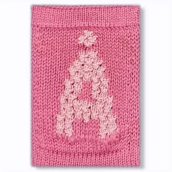 Strikket Bogstav Rose - Smallstuff → Luksusbaby.dk