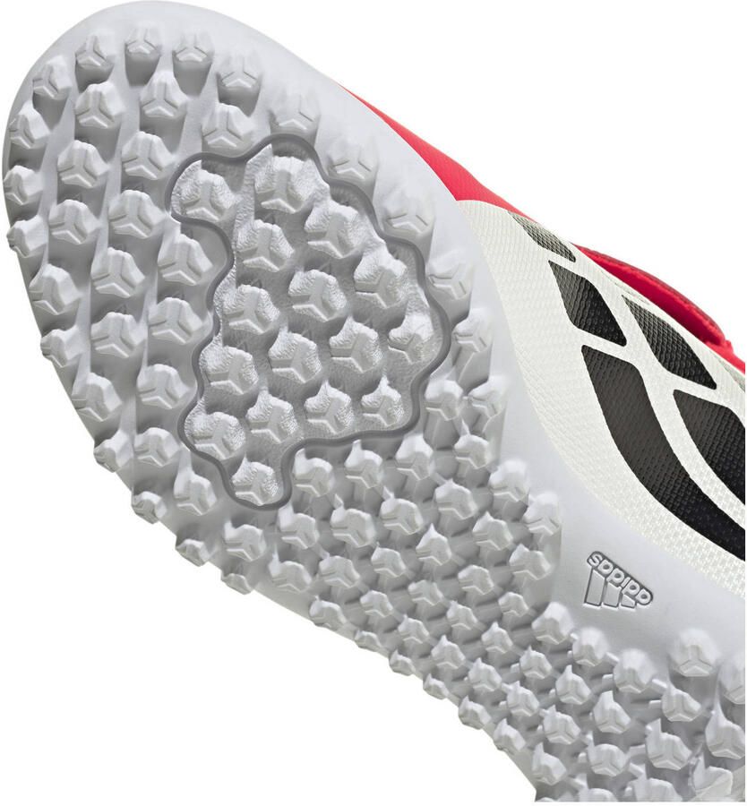 Adidas Perfor ce Predator Club Fold-Over Tongue Turf Voetbalschoenen Kids Kinderen Rood