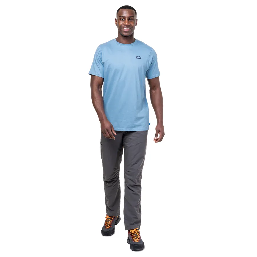 Mountain Equipment Everest Mens Tee Heritage Blue