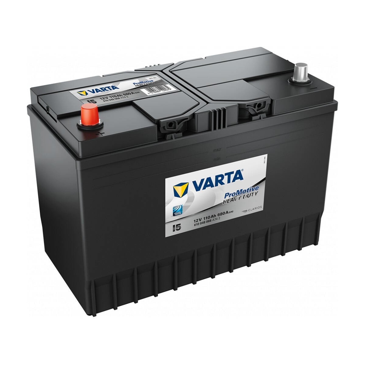VARTA Promotive Black Batteri 12V 110AH 680CCA (347x173x210/234mm) +venstre I5