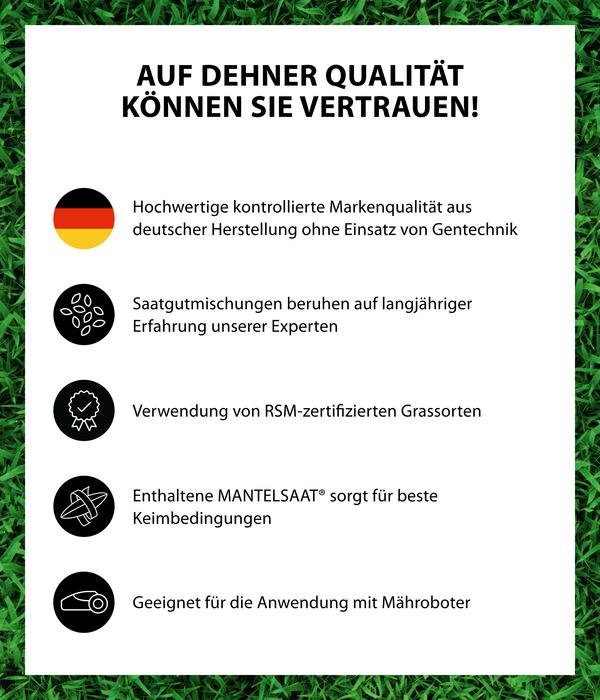 Dehner Saatgut Universalrasen, 500 g