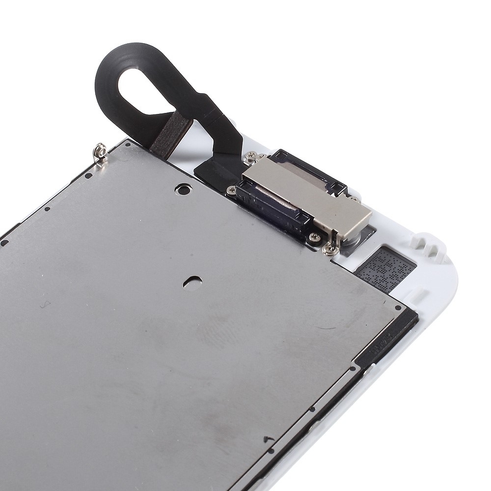 iPhone 7 Komplettdisplay (Digitizer, LCD, Rahmen, Front Kamera, Metallplatte) - Weiss