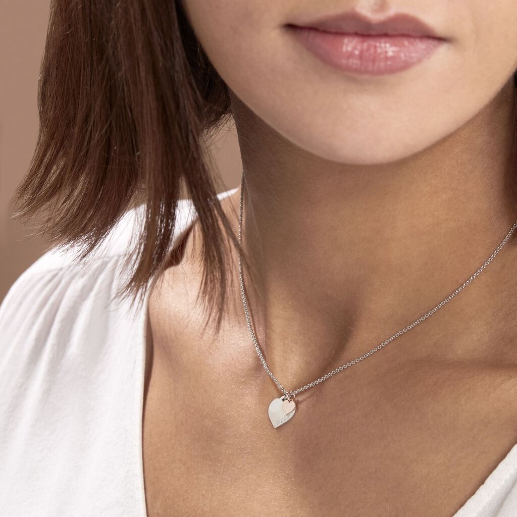 Collier Iella Argent Bicolore