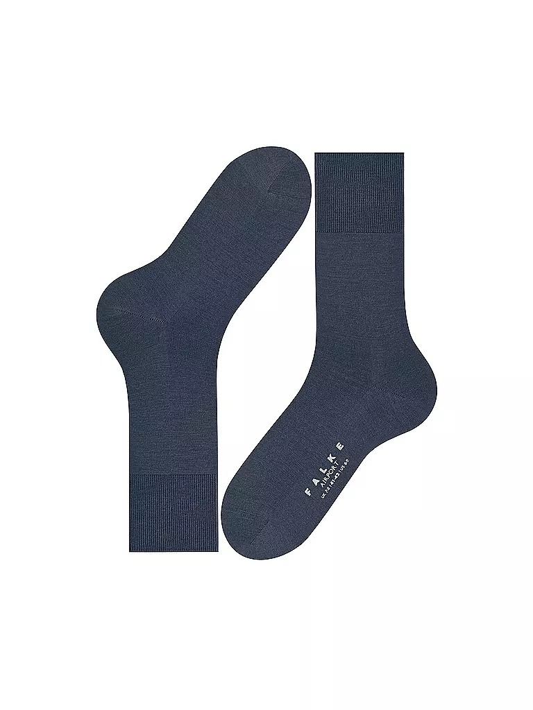 FALKE  Socken dark blue melange blau