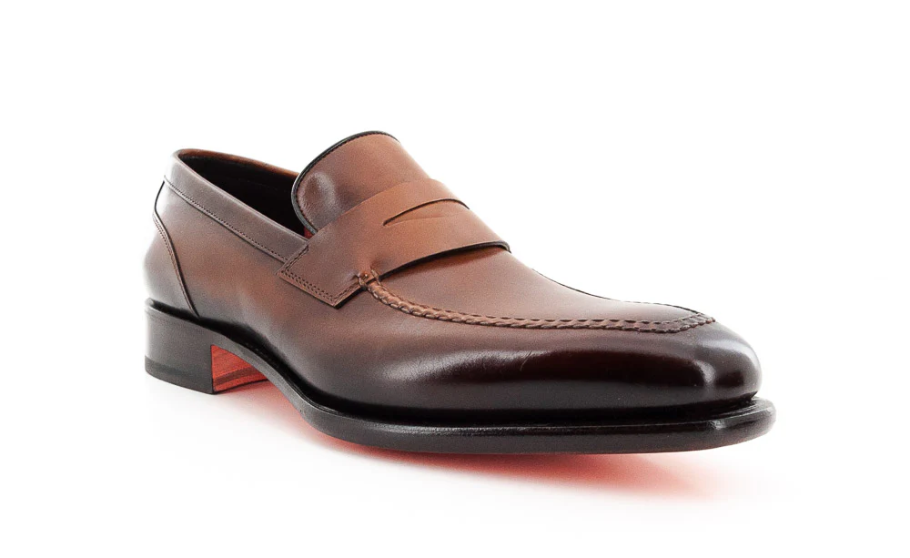 SANTONI - LEVANTE 16206 PATINE COGNAC/MARRON