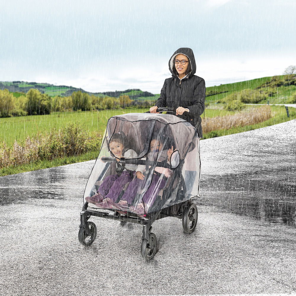 reerreer   Regenverdeck für Zwillingswagen
