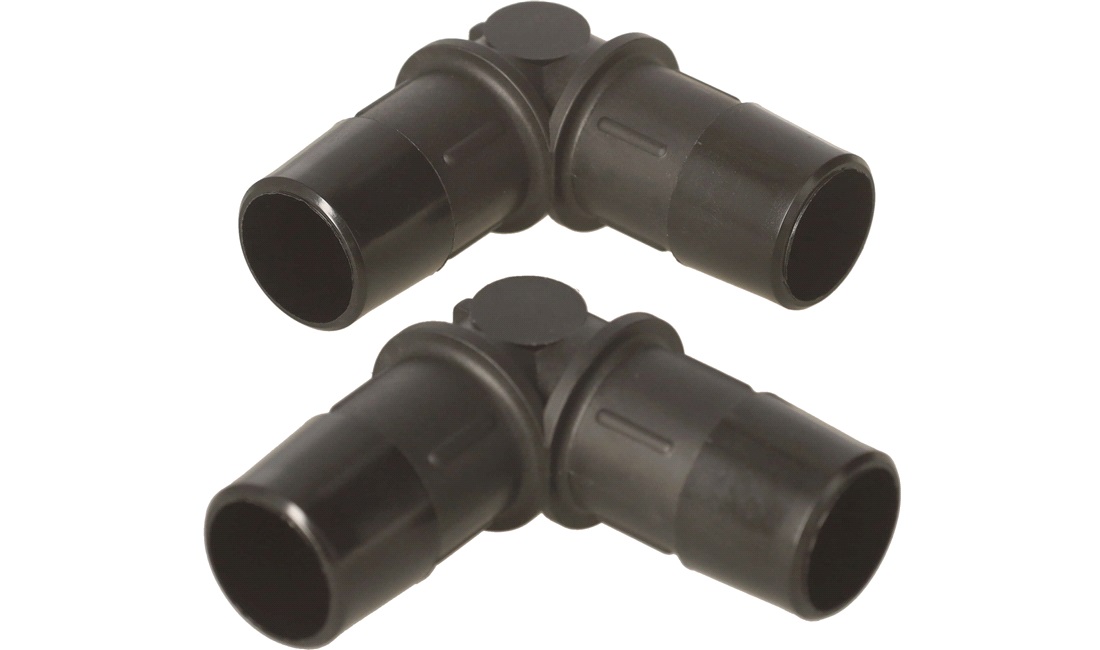 Samlestykke 19mm. vinkel 5 stk