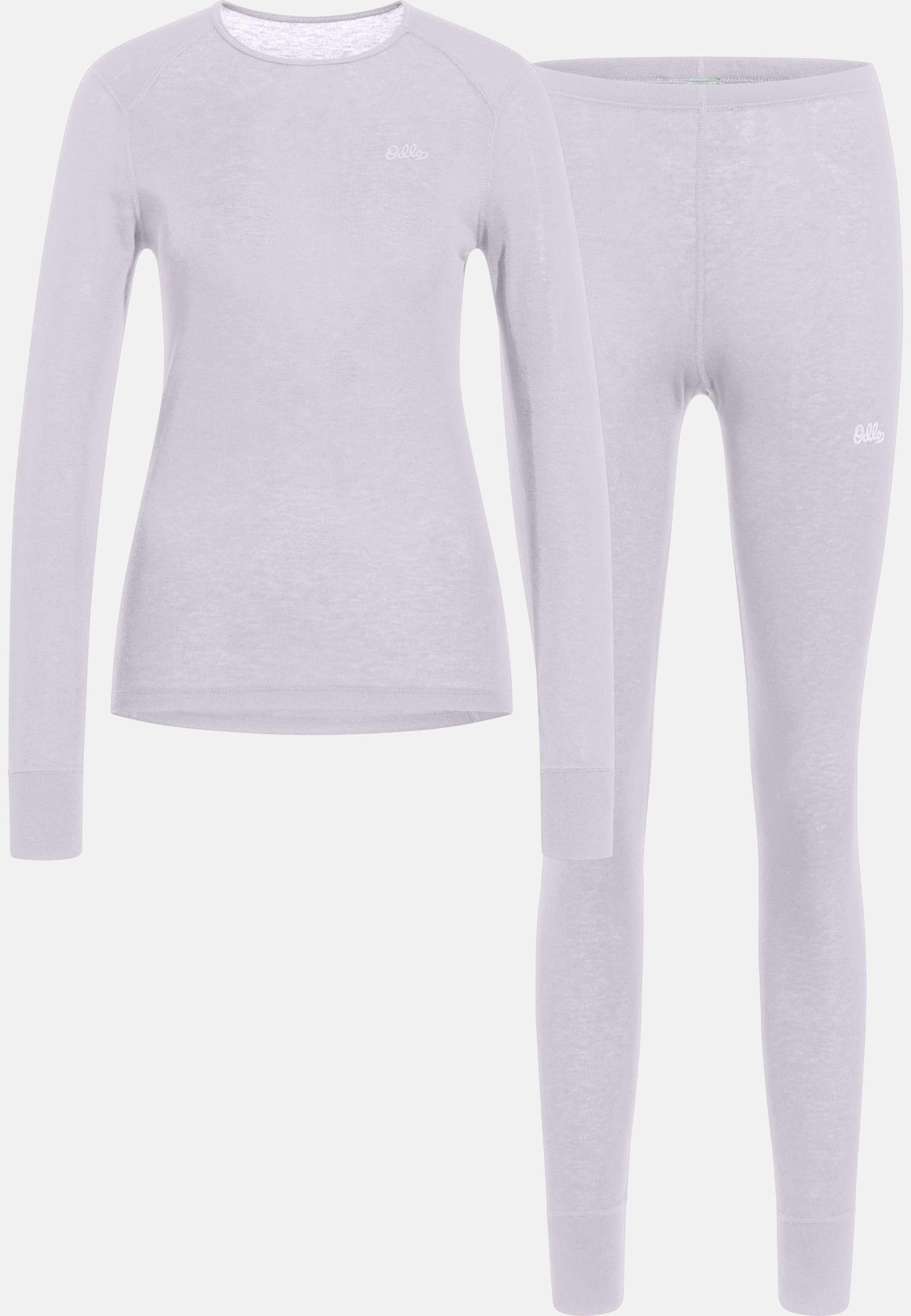 Active Warm Base layer Set in misty lilac