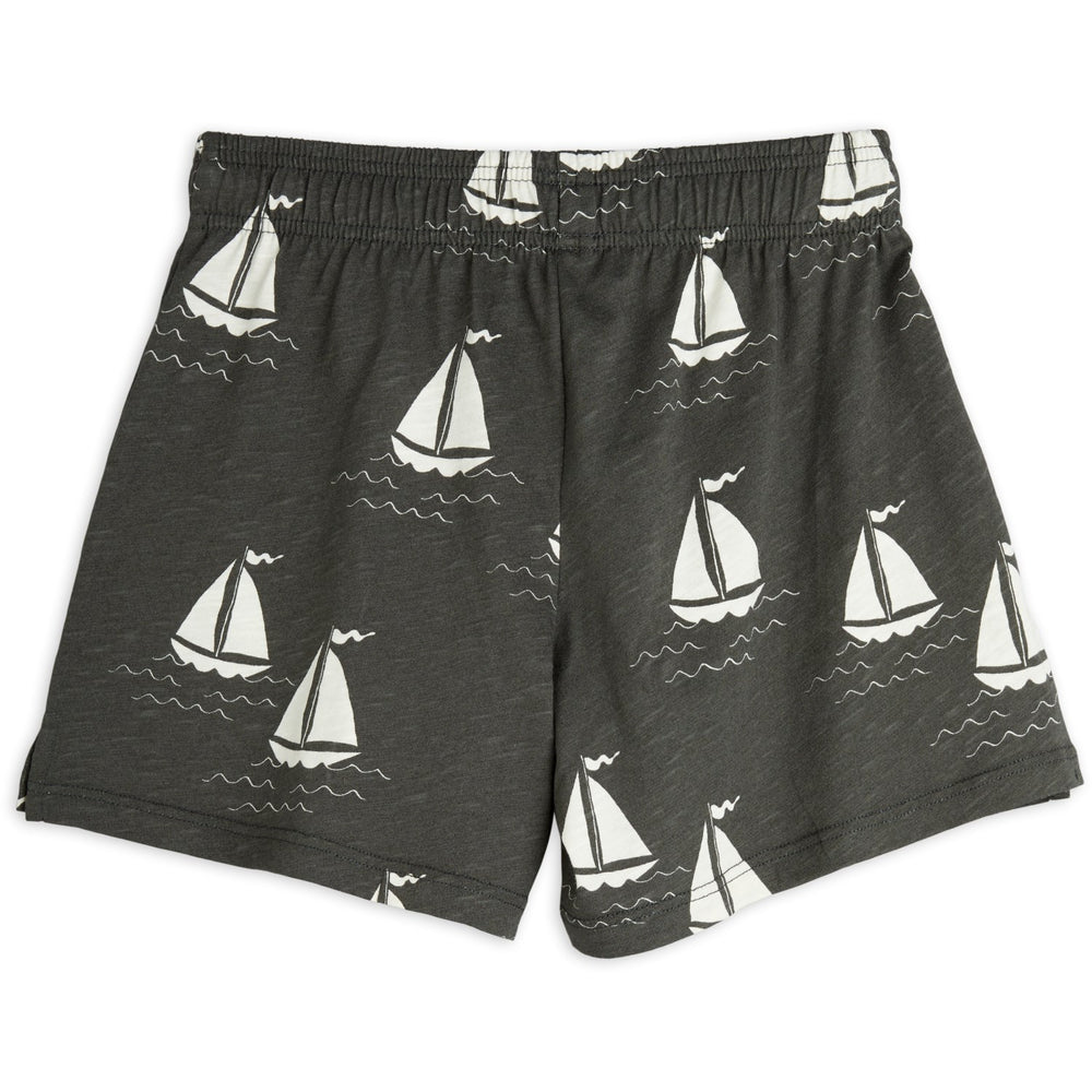 Køb Mini Rodini Grey Sailing Boats AOP Shorts