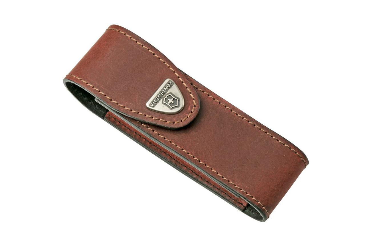 Victorinox riemetui 4.0548, bruin leer