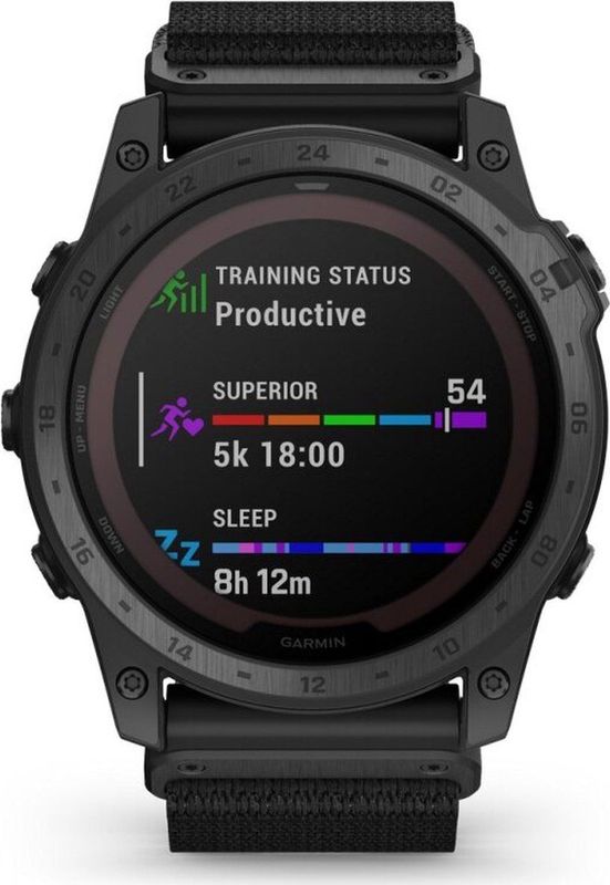 Garmin - 010-02704-11 - tactix® 7 - Professional Edition - Zwart - Nylon Band - Zonne-energie