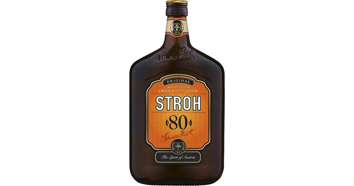 STROH Rum 80% 0,7 Liter (Einweg)