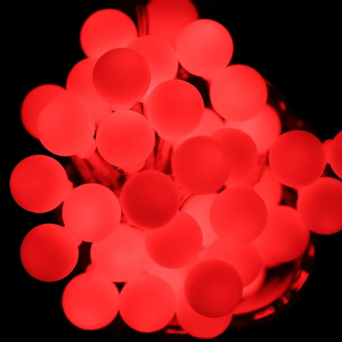 Wewoo Guirlande LED 4m - Rouge