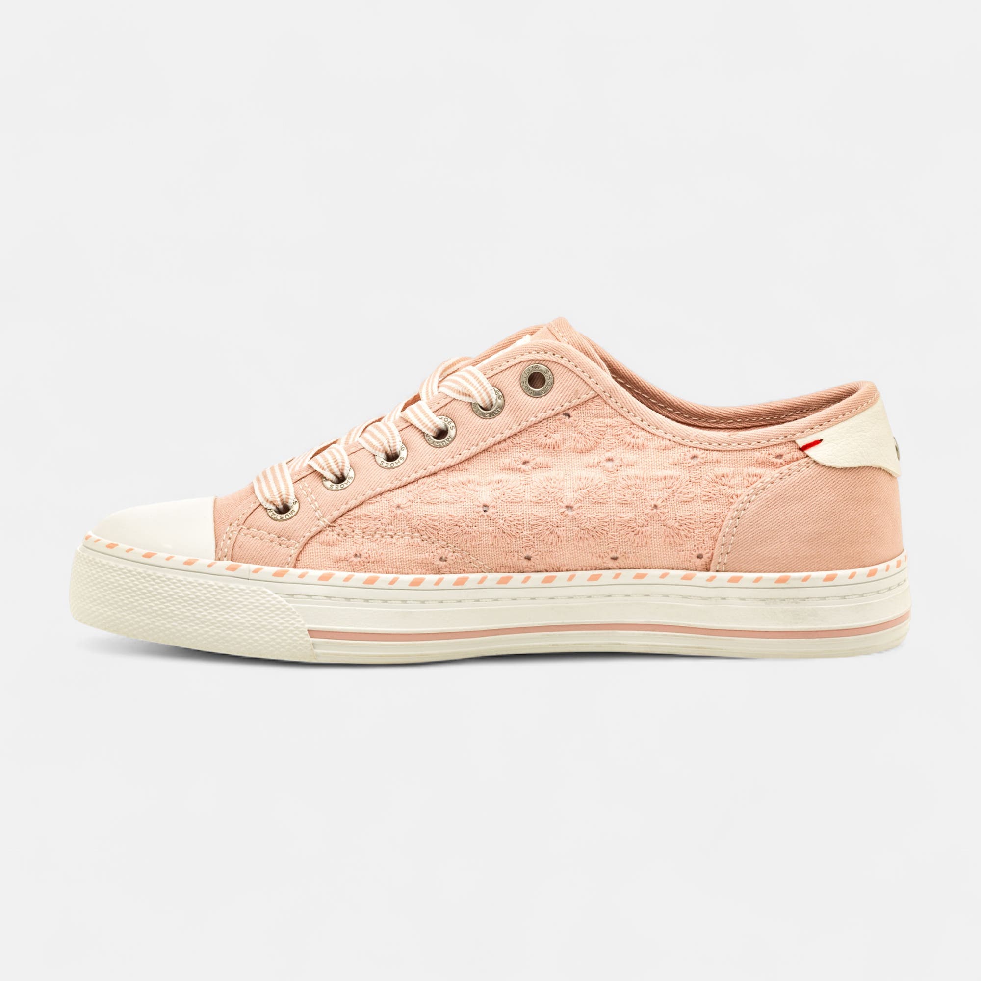 Baskets en toile Femme rose