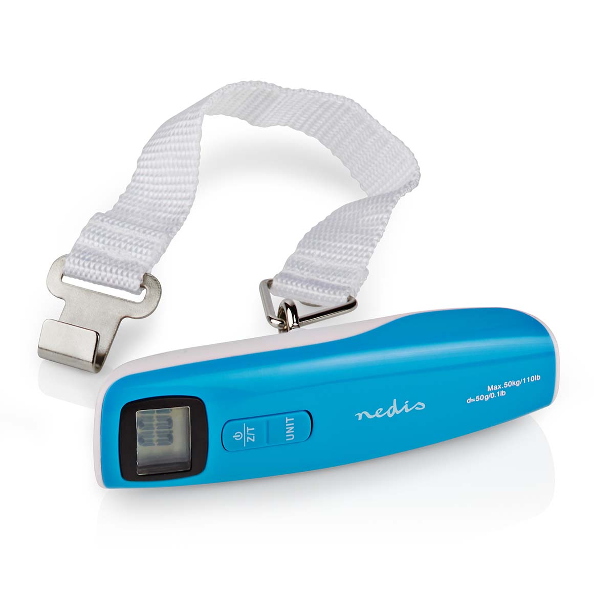 Nedis SCLU112BU digitale bagageweegschaal