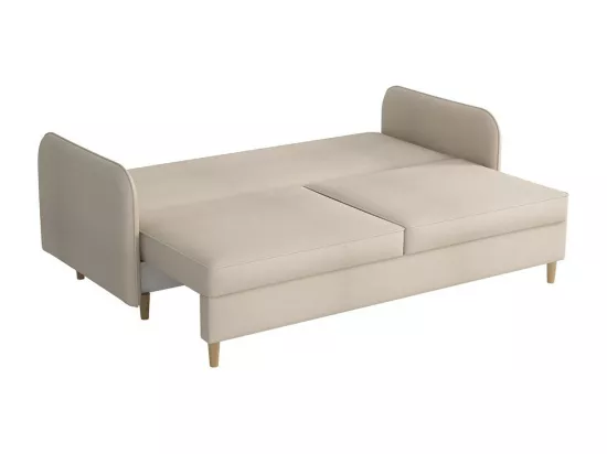 Canapé convertible Columbus 122, Boîte de literie, 95x209x100cm