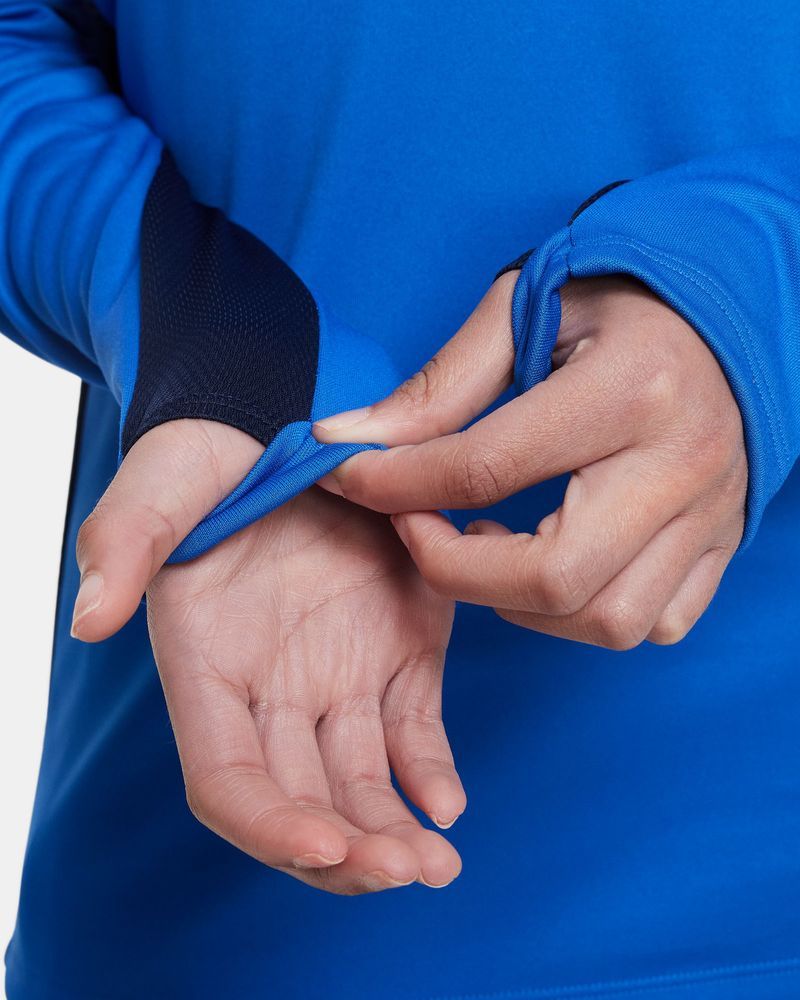 Haut d'entrainement 1/4 Zip Nike Academy 23 Bleu Royal pour enfant