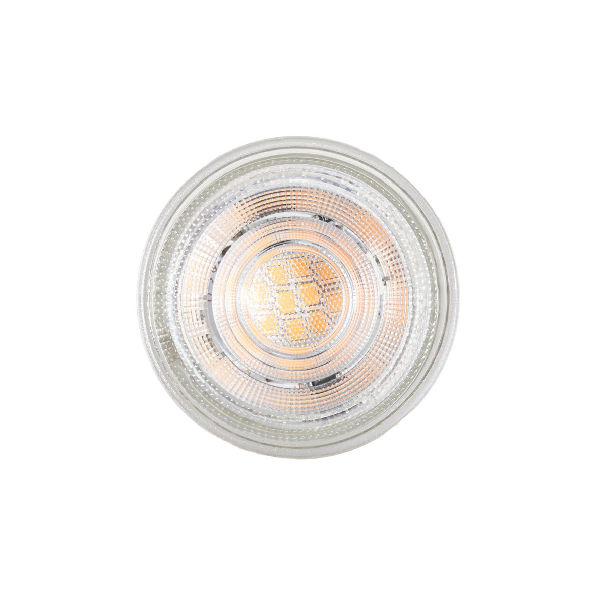 Set van 5 GU10 50mm 3-staps dimbaar in Kelvin LED lampen helder 4.5W 380 lm 2000-2700K