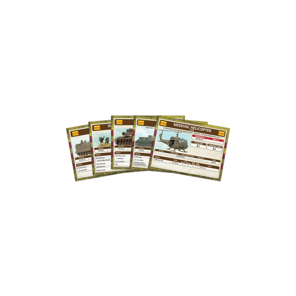 Nam - Unit Cards – ARVN Forces in Vietnam