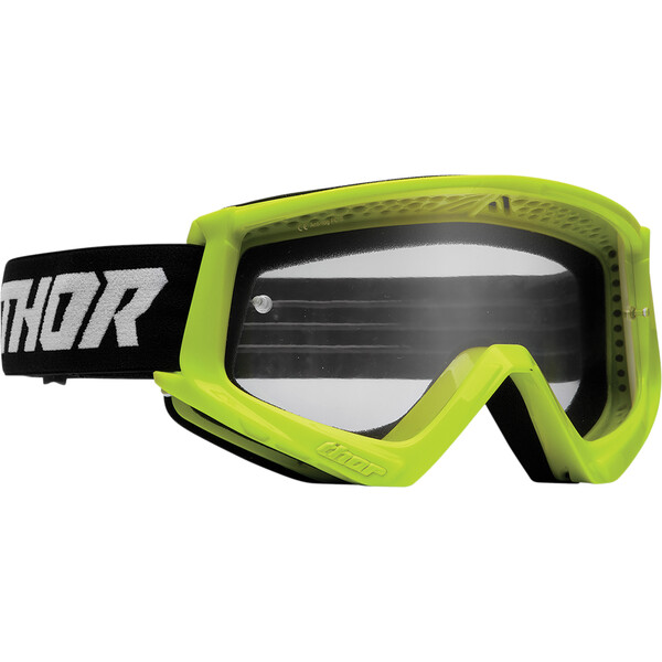 Thor Motocross - Masque Combat Racer Jaune fluo / Noir