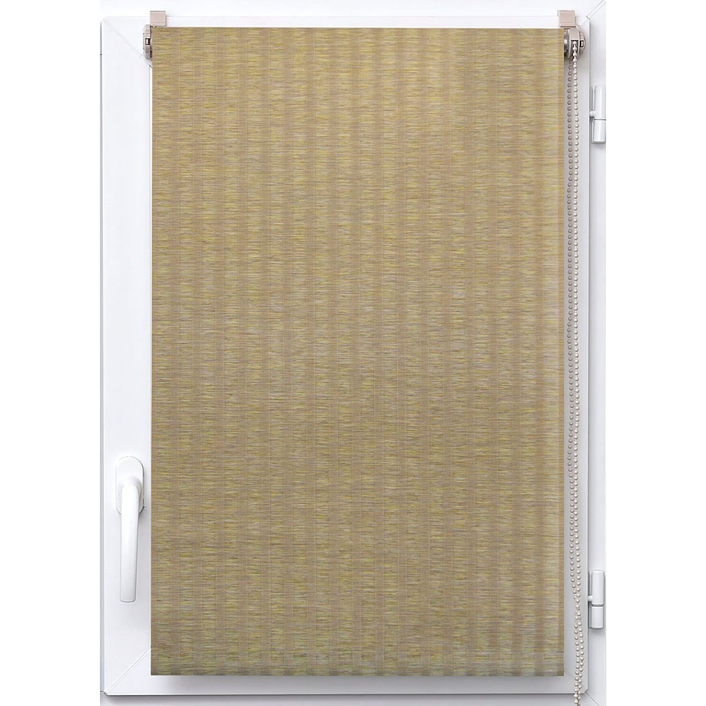 Store enrouleur tamisant effet bambou naturel 120x180cm